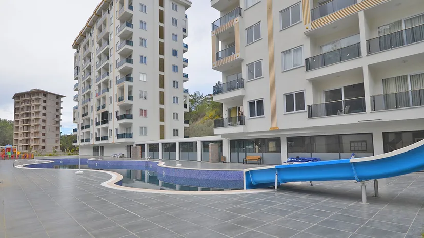 1+1 FURNISHED APARTMENT FOR SALE IN A NEW BUILDING IN ALANYA AVSALLAR.