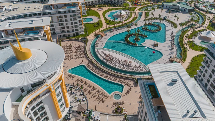 LARGE 1+1 APARTMENT IN HOTEL CONCEPT IN ALANYA TURKLER
