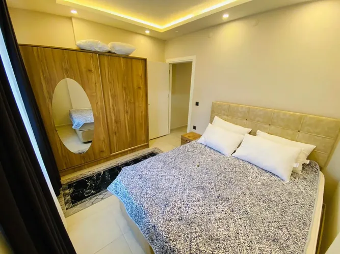 FULL LUXURY FURNISHED 1+1 APARTMENT IN ALANYA CENTER
