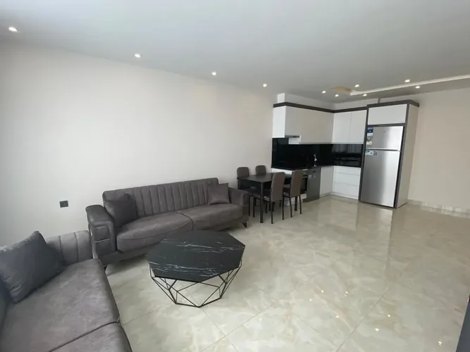 1+1 FURNISHED APARTMENT IN A FULLY ACTIVE COMPLEX IN THE CENTER