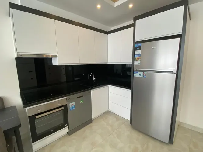 1+1 FURNISHED APARTMENT IN A FULLY ACTIVE COMPLEX IN THE CENTER
