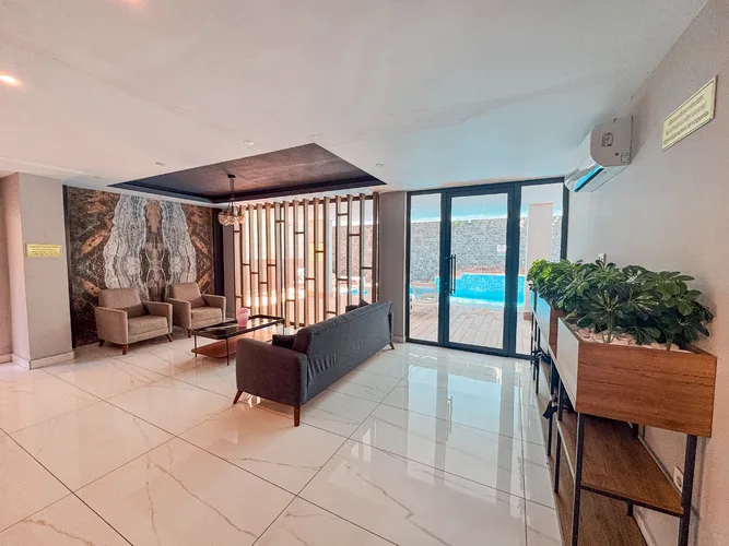 Furnished 2+1 Apartment with Mountain and Sea View in the Center 