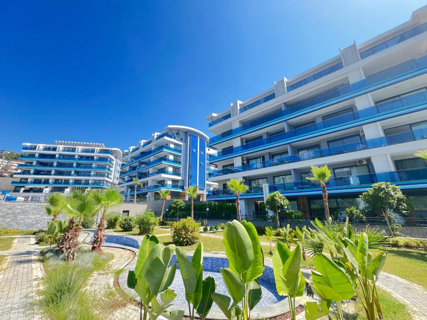  3+1 Flat with Magnificent Views in an Full Facility Site of Kargicak