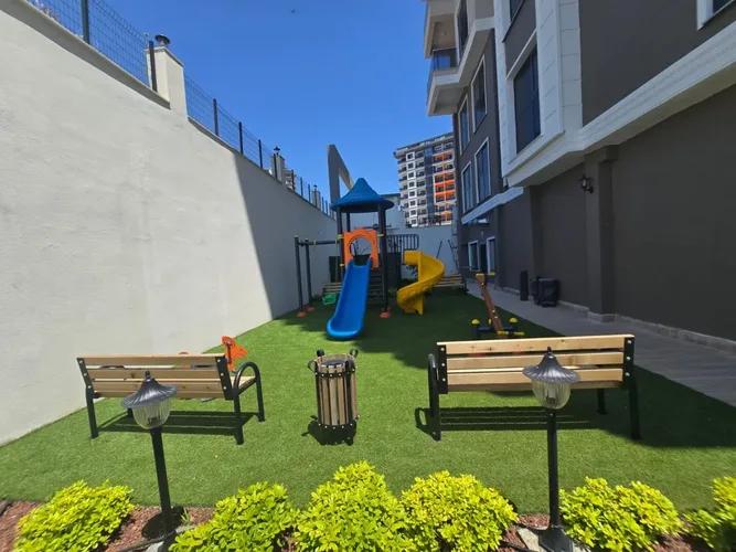 1+1 Apartment with City and Nature Views in Mahmutlar