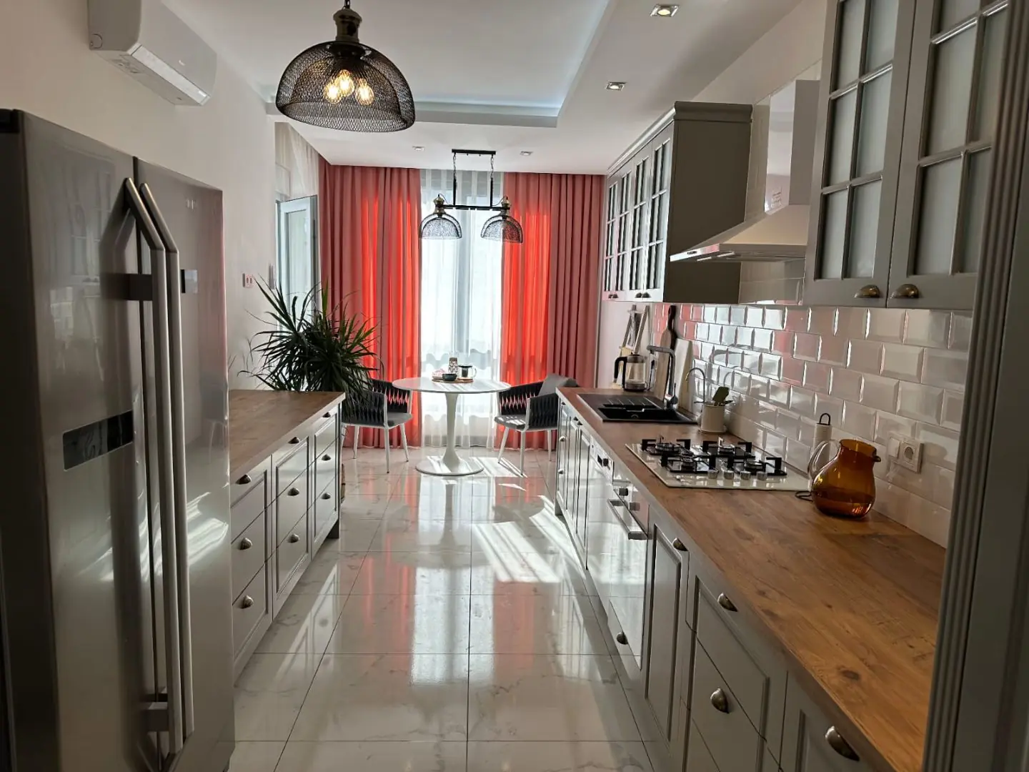 Separate Kitchen 3+1 Spacious Flat in Mahmutlar