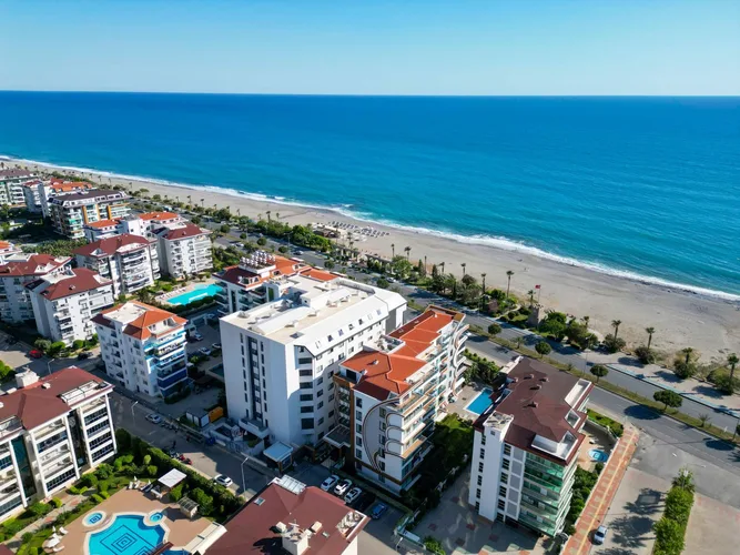 1+1 FURNISHED APARTMENT WITH PRIVATE GARDEN, NEAR THE SEA IN KESTEL