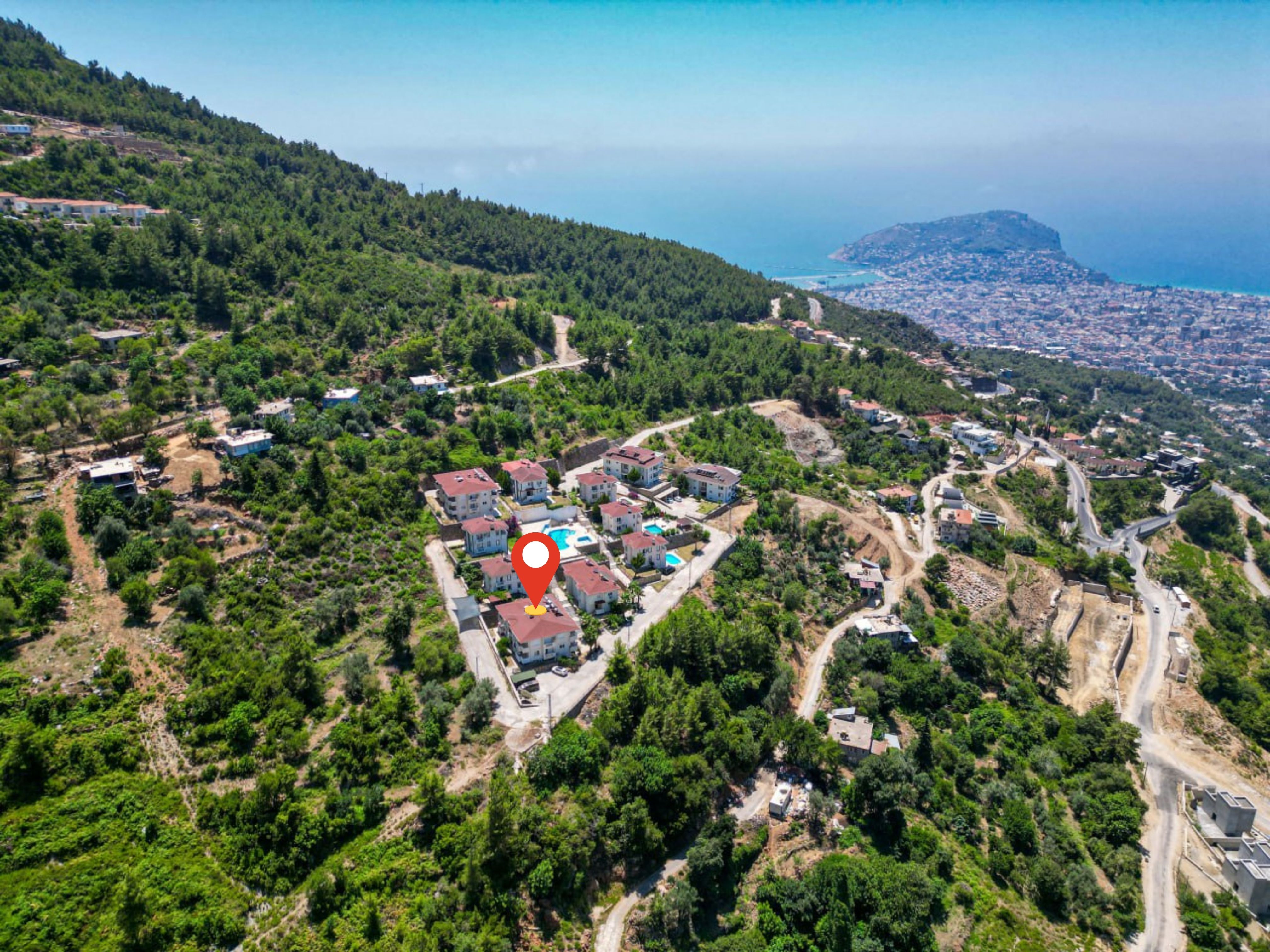 3+1 LUXURY FURNISHED VILLA IN ALANYA BEKTAŞ SUITABLE FOR CITIZENSHIP