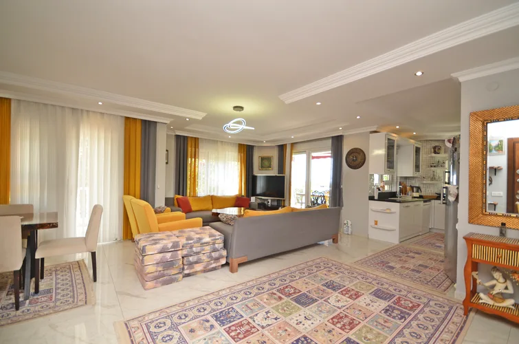 5+1 FULLY FURNISHED VILLA WITH SEA VIEW IN ALANYA KESTEL