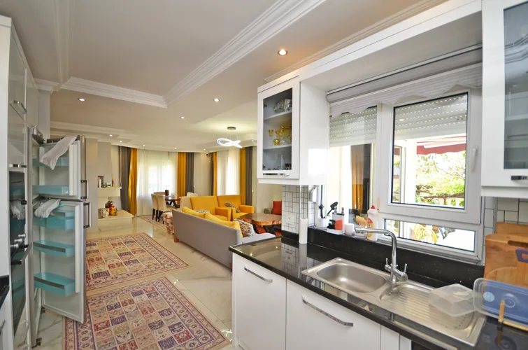 5+1 FULLY FURNISHED VILLA WITH SEA VIEW IN ALANYA KESTEL