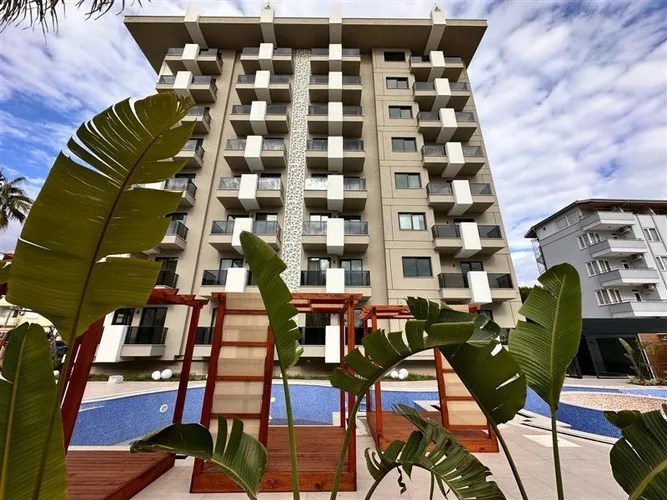 1+1 FULLY FURNISHED APARTMENT IN ALANYA CUMHURIYET NEIGHBORHOOD