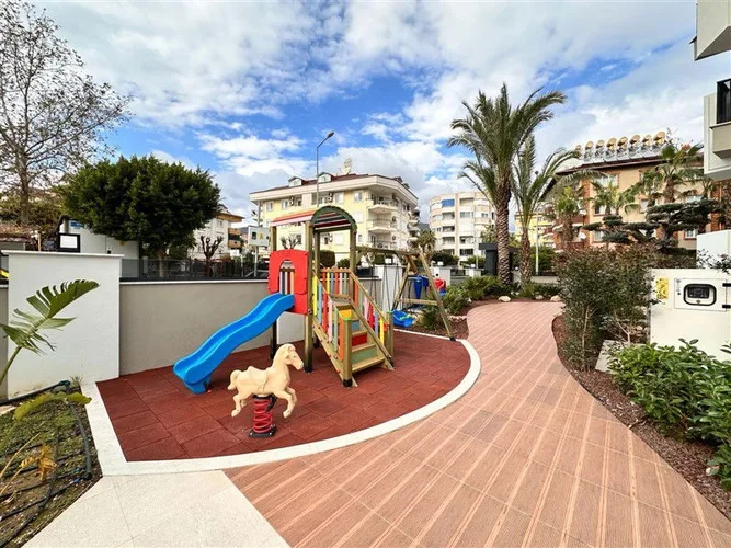 1+1 FULLY FURNISHED APARTMENT IN ALANYA CUMHURIYET NEIGHBORHOOD