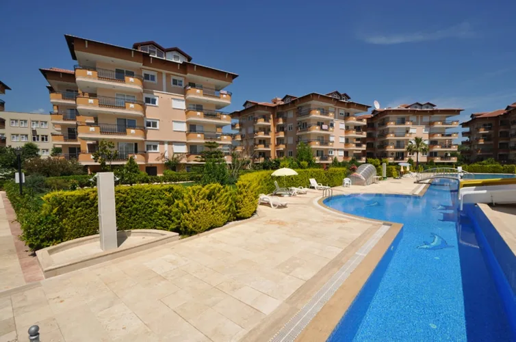 3+1 LUXURY FURNISHED DUPLEX APARTMENT FOR SALE IN ALANYA OBA CENTER