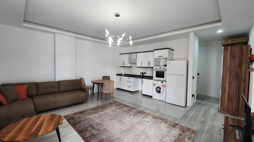 NEW 1+1 FURNISHED APARTMENT IN MAHMUTLAR, ALANYA, CLOSE TO THE SCHOOL