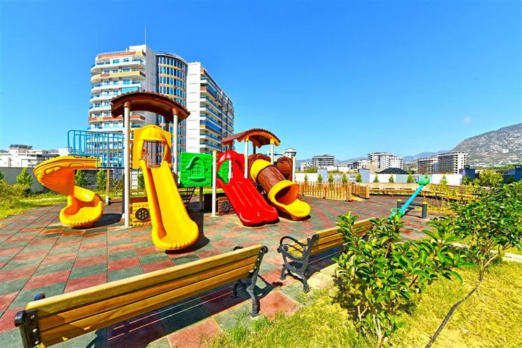 NEW 2+1 DUPLEX APARTMENT WITH SEA VIEW IN ALANYA MAHMUTLAR
