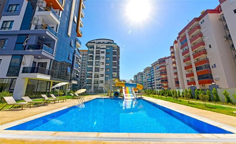 NEW 2+1 DUPLEX APARTMENT WITH SEA VIEW IN ALANYA MAHMUTLAR