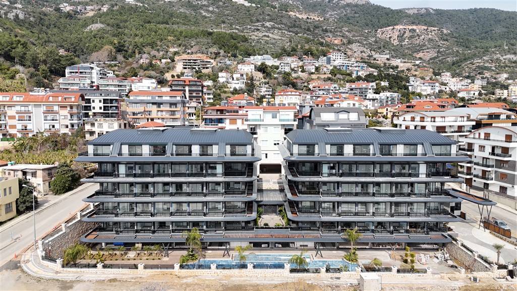 1+1 LUXURY FURNISHED APARTMENT FOR SALE IN ALANYA HASBAHÇE
