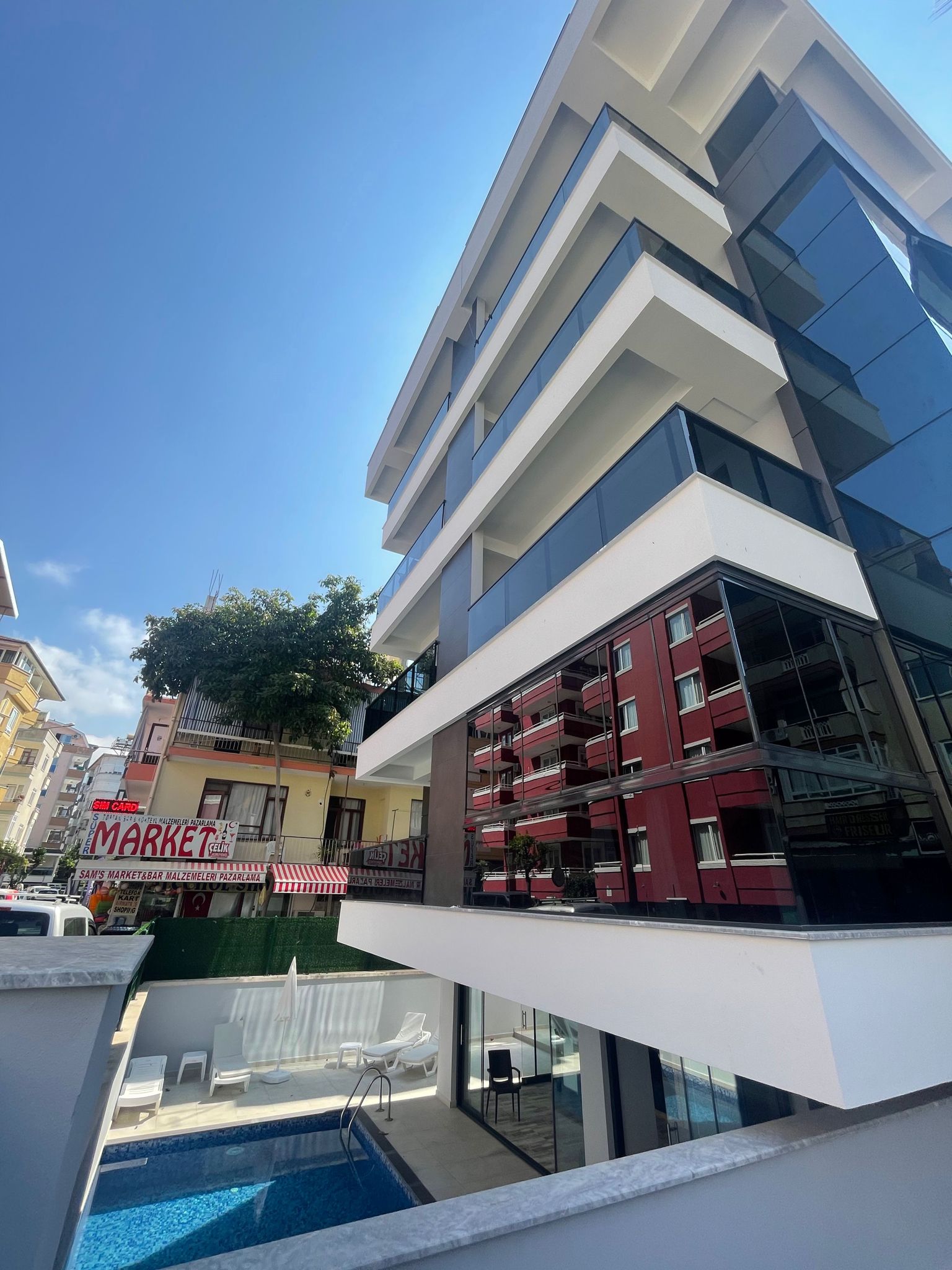 2+1 DUPLEX APARTMENT 140m², 100 METERS FROM ALANYA CLEOPATRA 