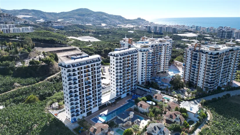 FULL ACTIVITY 1+1 APARTMENT WITH VIEW IN ALANYA MAHMUTLAR
