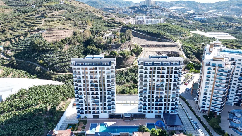 FULL ACTIVITY 1+1 APARTMENT WITH VIEW IN ALANYA MAHMUTLAR