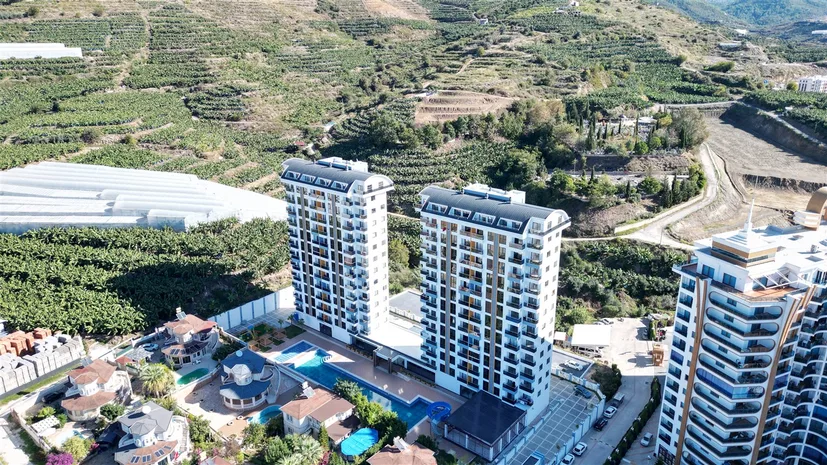 FULL ACTIVITY 1+1 APARTMENT WITH VIEW IN ALANYA MAHMUTLAR