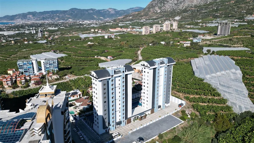 FULL ACTIVITY 1+1 APARTMENT WITH VIEW IN ALANYA MAHMUTLAR