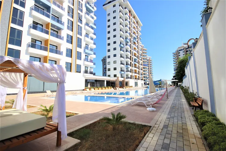 FULL ACTIVITY 1+1 APARTMENT WITH VIEW IN ALANYA MAHMUTLAR