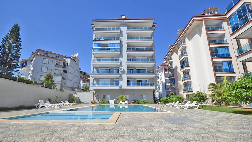 3+1 APARTMENT WITH SEA VIEW AND SEPARATE KITCHEN IN CİKCİLLİ