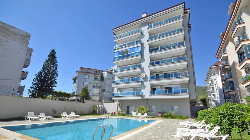 3+1 APARTMENT WITH SEA VIEW AND SEPARATE KITCHEN IN CİKCİLLİ