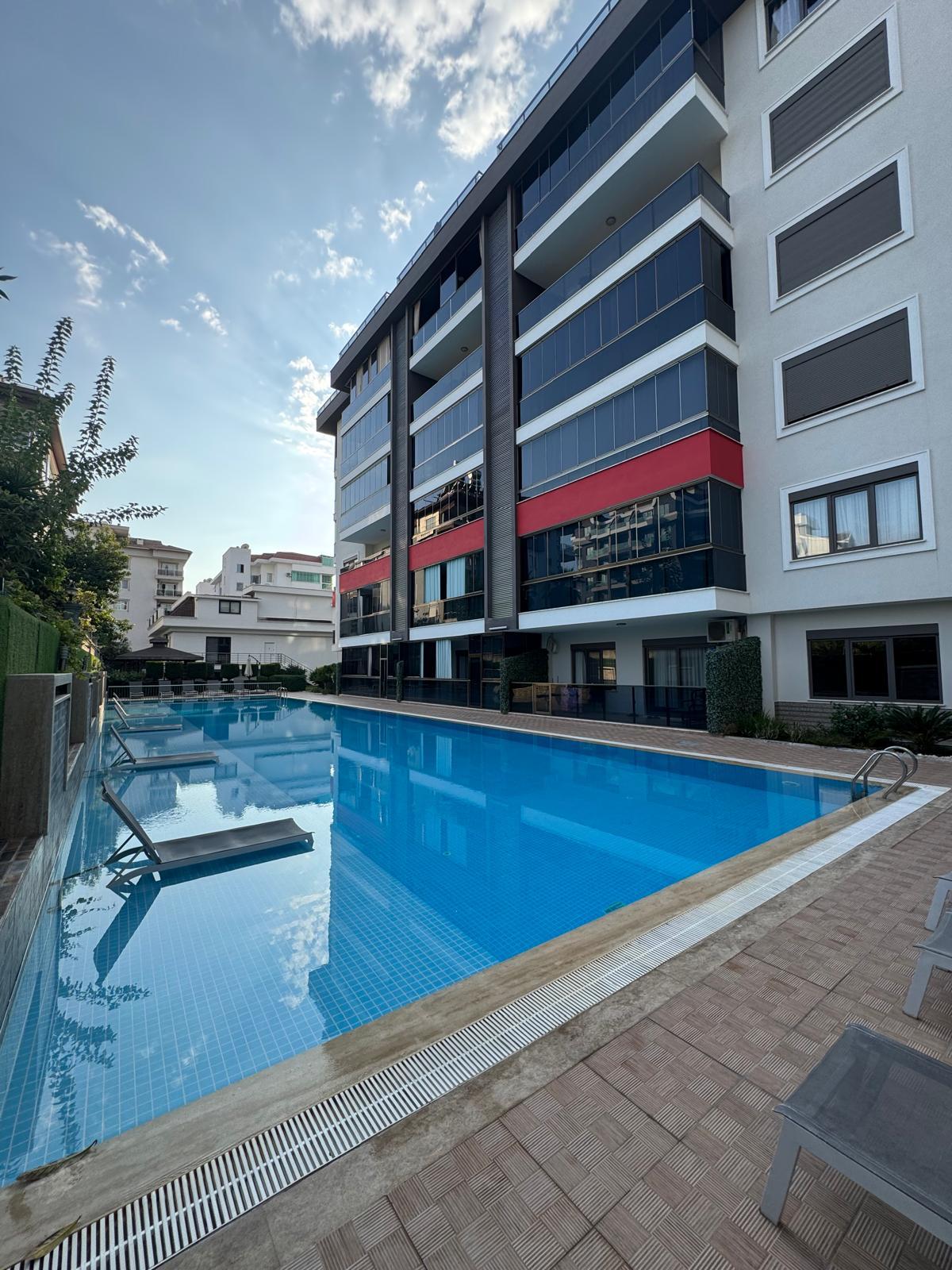 SPACIOUS 1+1 APARTMENT NEAR THE SEA IN ALANYA KESTEL, 65m²