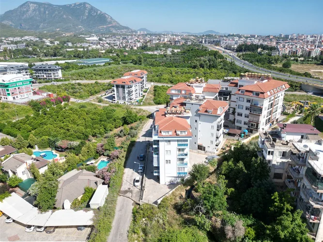 FULLY FURNISHED 2+1 APARTMENT WITH SEPARATE KITCHEN IN ALANYA OBA.