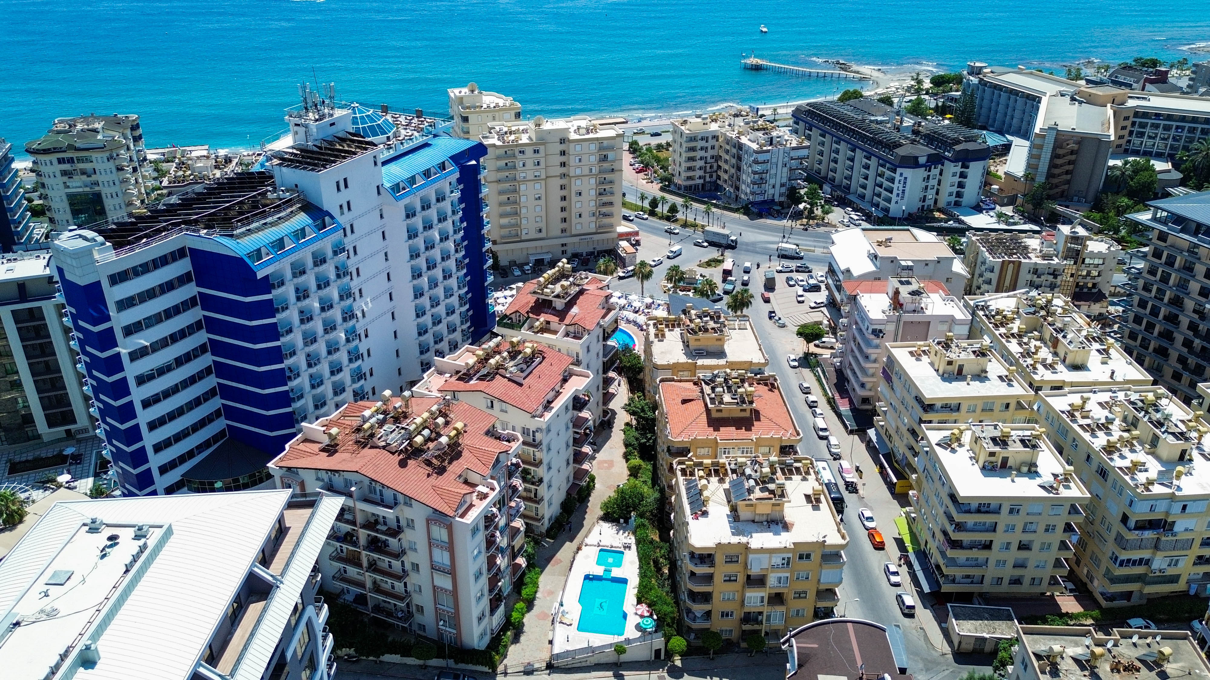 1+1 FURNISHED APARTMENT NEAR THE SEA IN TOSMUR, ALANYA.