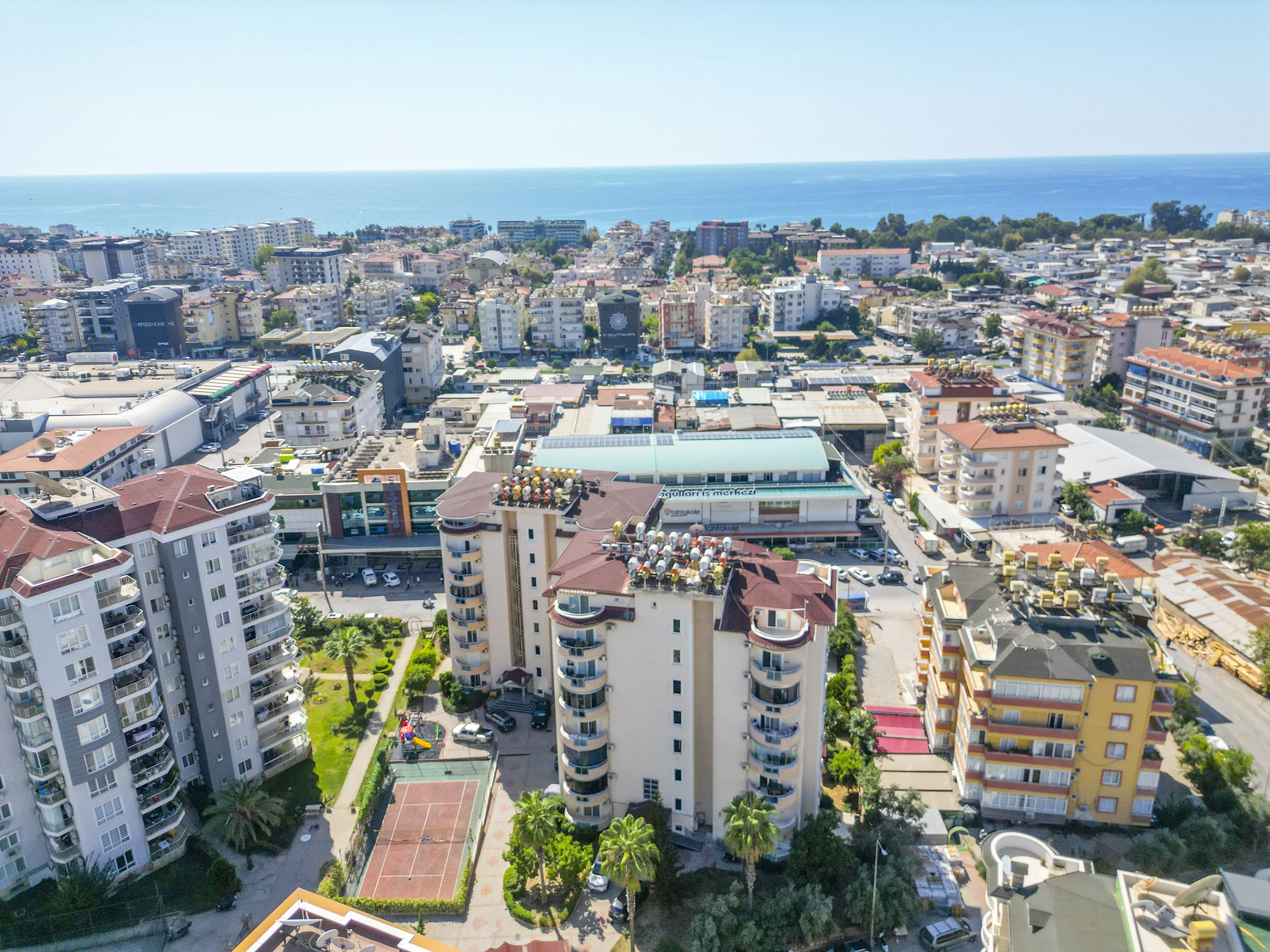 4+1 DUPLEX APARTMENT WITH CASTLE AND SEA VIEW IN CİKCİLLİ.