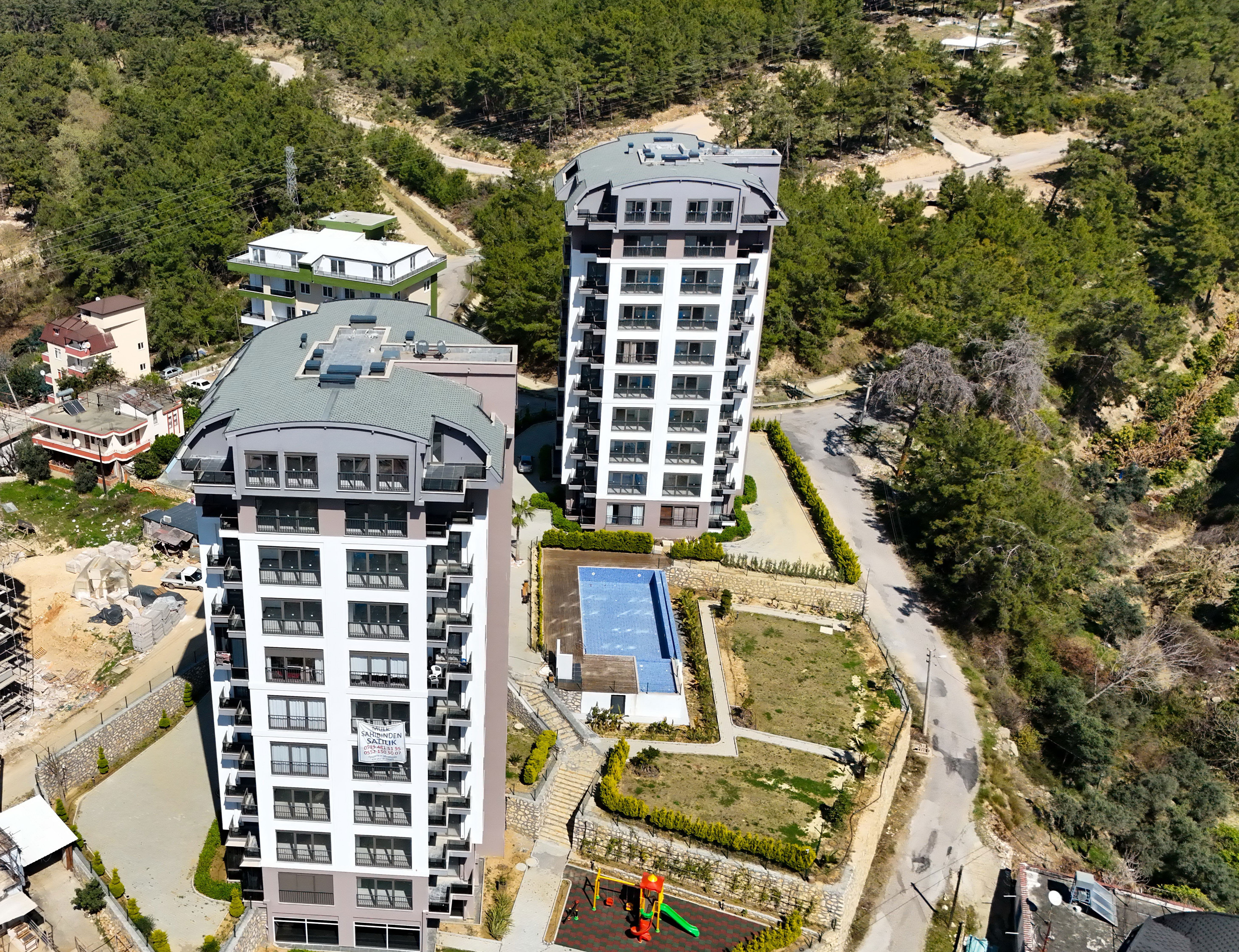 BRIGHT AND SPACIOUS FURNISHED 2+1 APARTMENT WITH OPEN VIEW IN ALANYA AVSALLAR