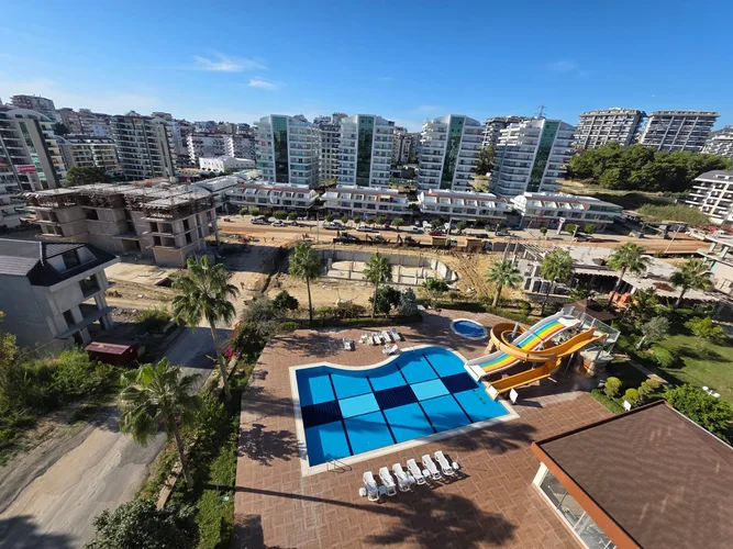 FURNISHED 1+1 APARTMENT WITH CITY VIEW IN ALANYA AVSALLAR