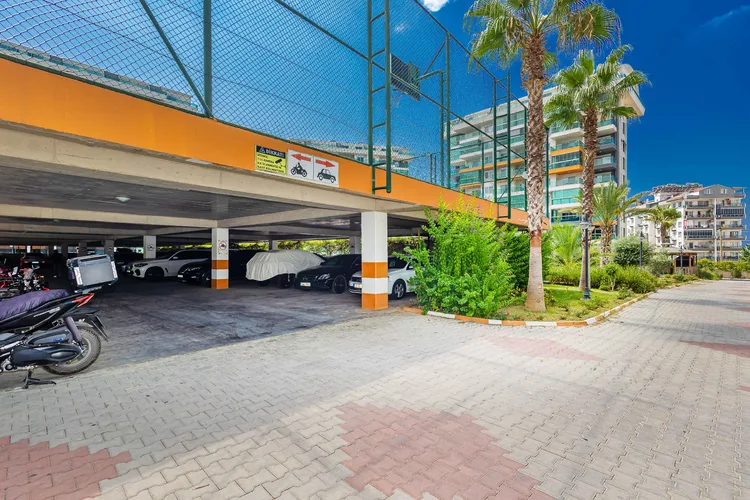 FURNISHED 1+1 APARTMENT IN A LUXURY RESIDENTIAL COMPLEX IN ALANYA AVSALLAR