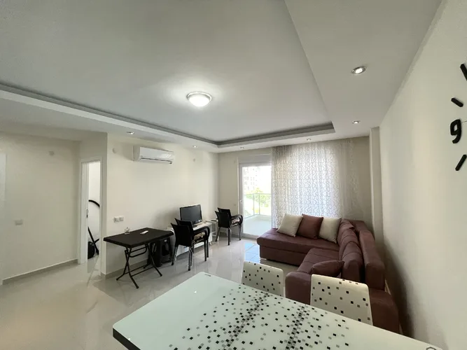 FURNISHED 1+1 APARTMENT IN A LUXURY RESIDENTIAL COMPLEX IN ALANYA AVSALLAR