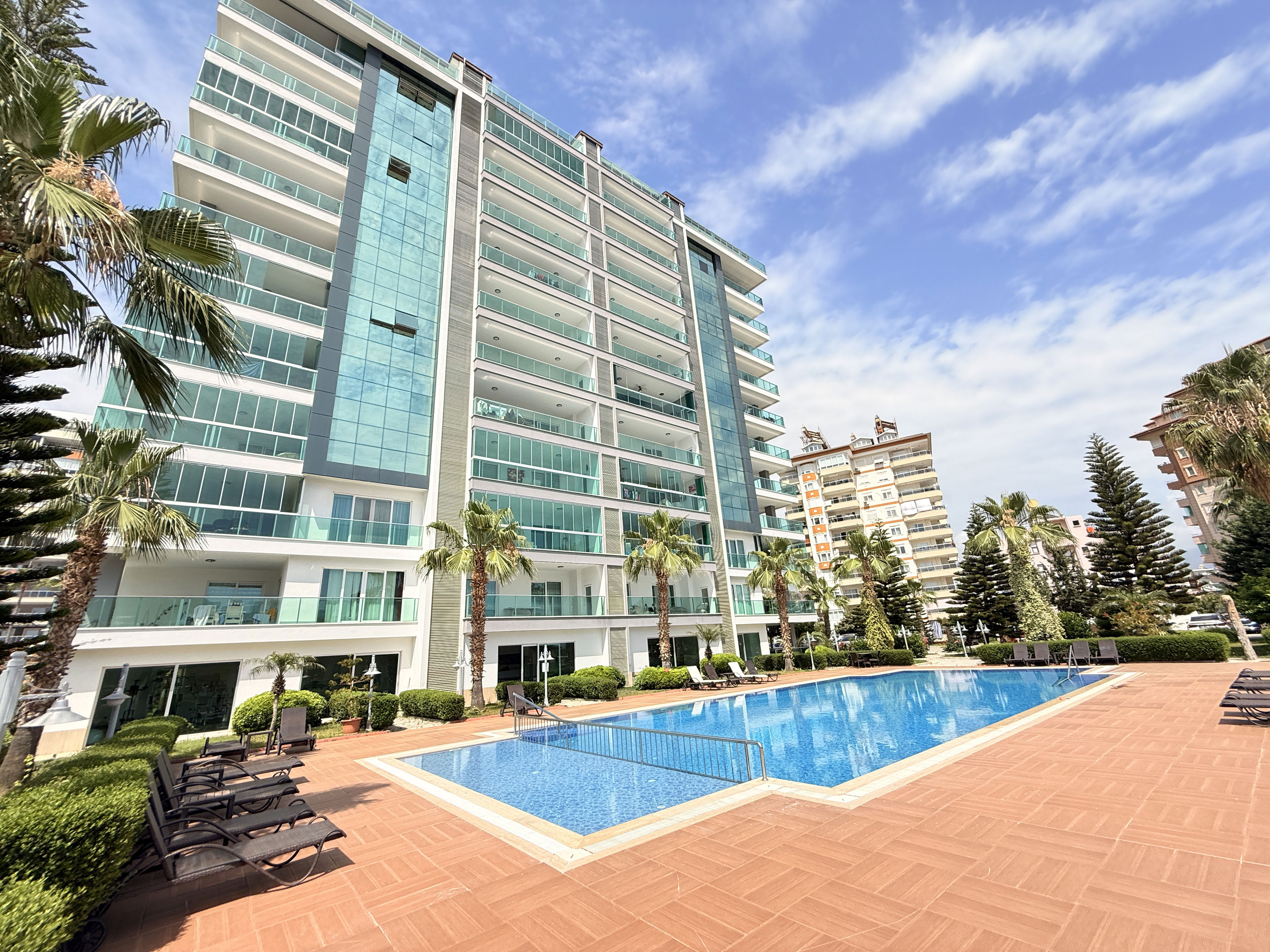 FURNISHED 2+1 APARTMENT WITH CITY VIEW IN ALANYA CIKCILLI, 130 m²