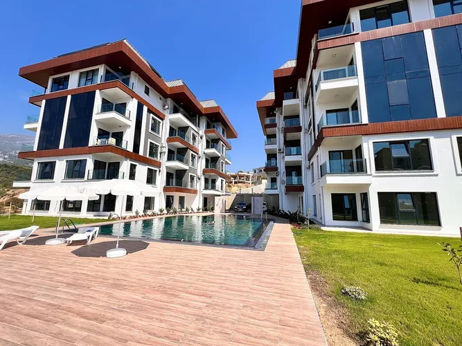 LUXURY FURNISHED BRAND NEW 1+1 APARTMENT IN ALANYA KARGICAK