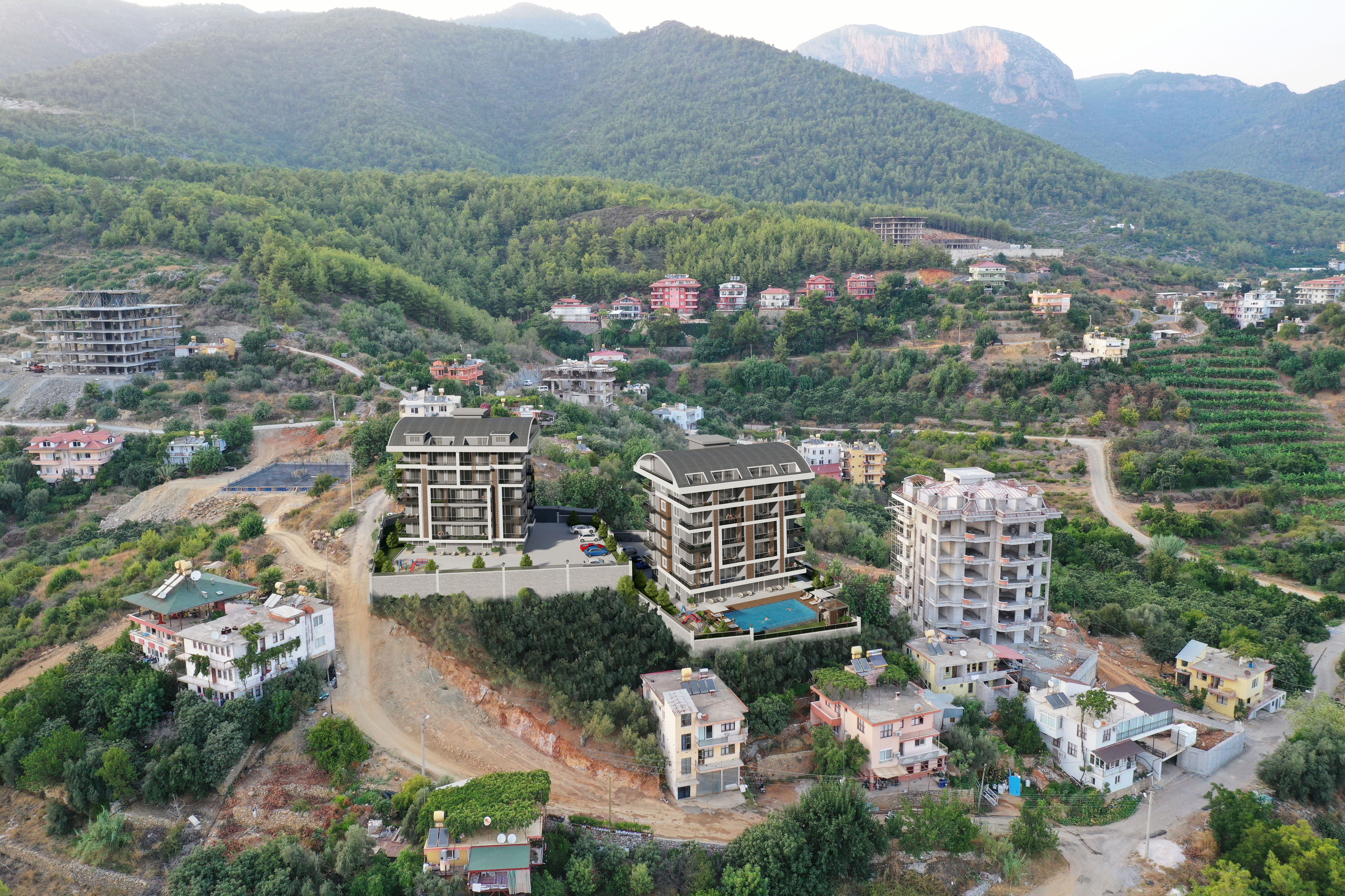 BRAND NEW SEA VIEW 3+1 DUPLEX APARTMENT IN ALANYA ÇIPLAKLI