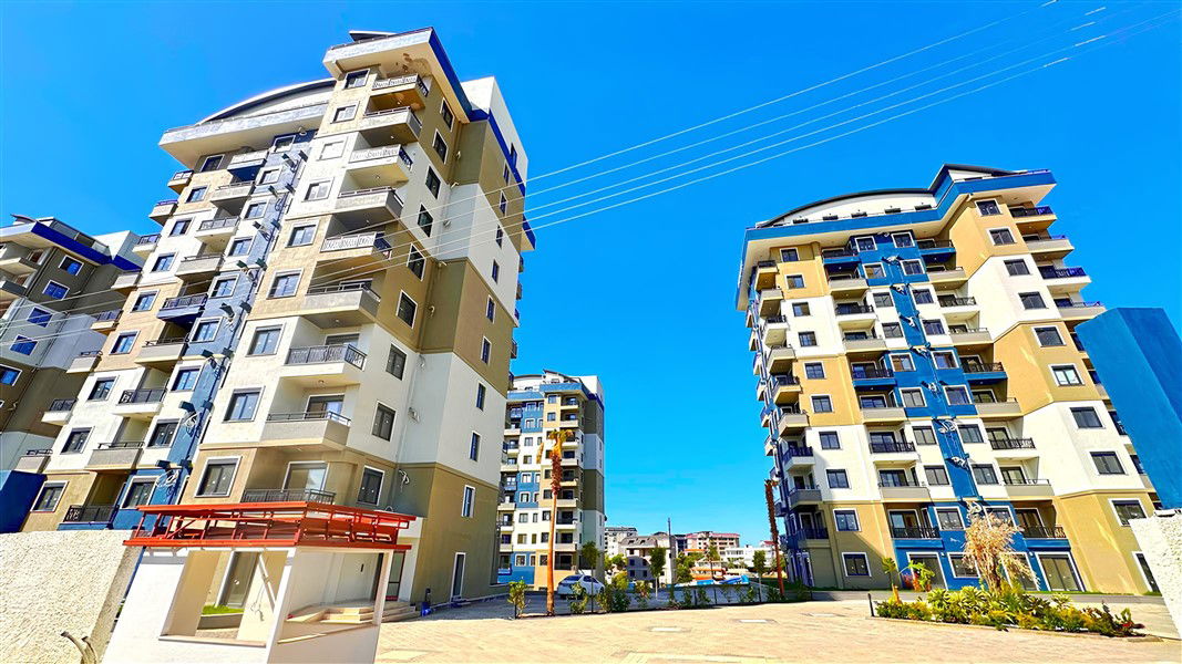 BRAND NEW 1+1 APARTMENT IN A RESIDENTIAL COMPLEX IN ALANYA AVSALLAR