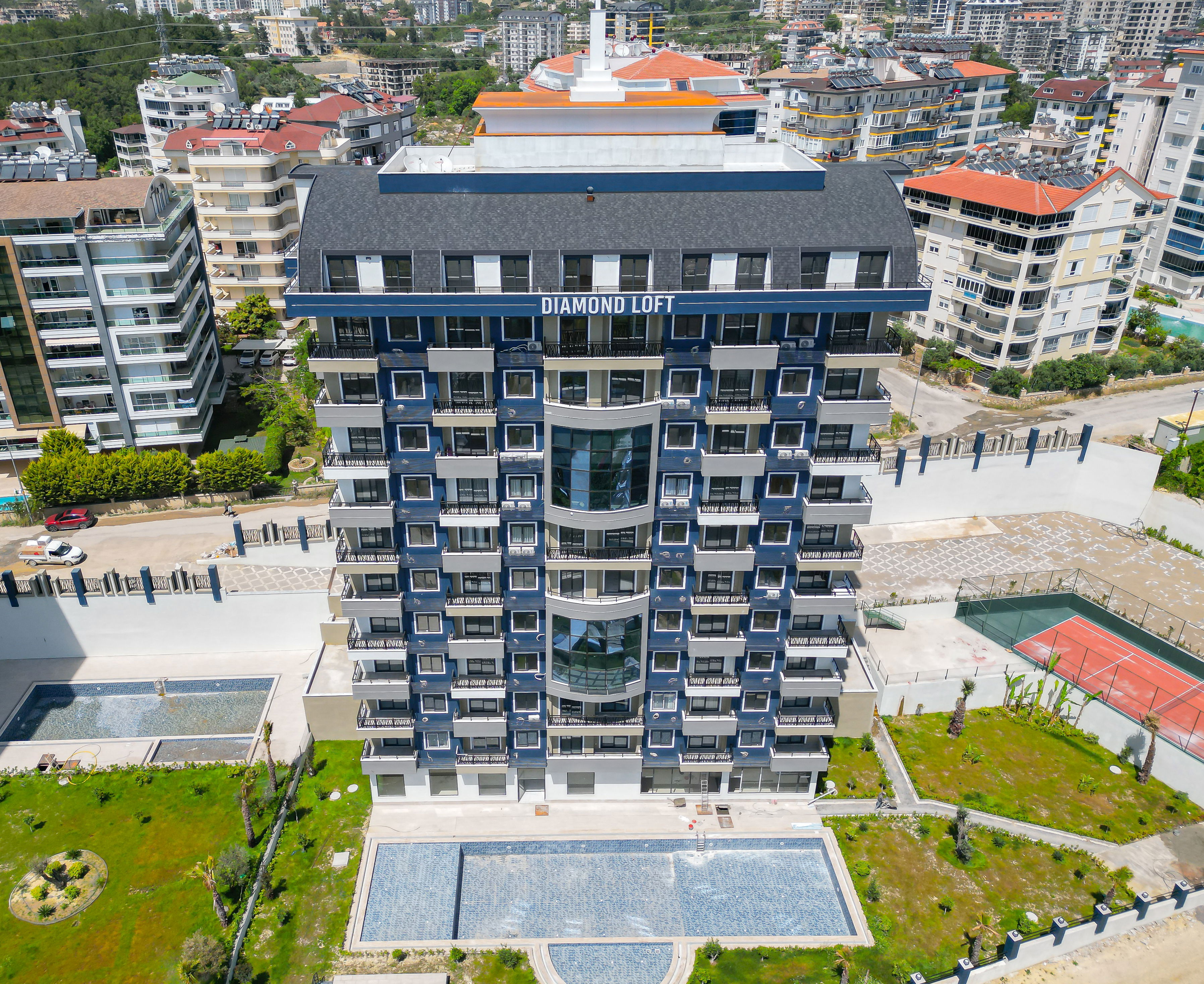 BRAND NEW LUXURY FURNISHED 1+1 APARTMENT IN ALANYA AVSALLAR