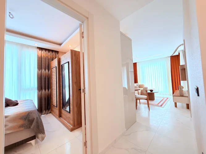 LUXURY FURNISHED 2+1 APARTMENT IN A RESIDENTIAL COMPLEX IN ALANYA KARGICAK