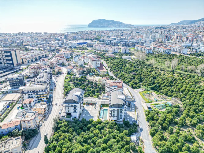 LUXURY FURNISHED 1+1 APARTMENT CLOSE TO ALANYA CITY HOSPITAL IN OBA
