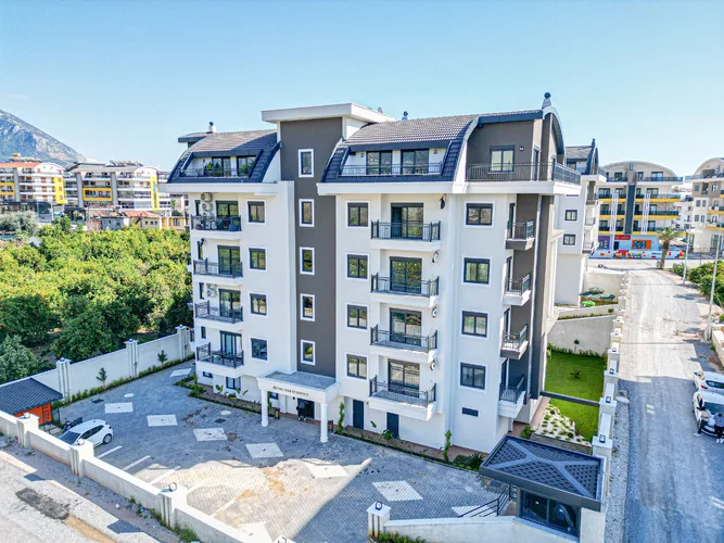 LUXURY FURNISHED 1+1 APARTMENT CLOSE TO ALANYA CITY HOSPITAL IN OBA