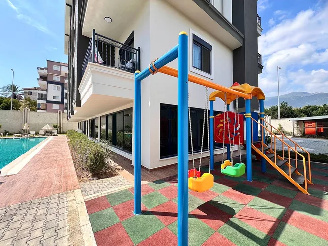 LUXURY FURNISHED 1+1 APARTMENT CLOSE TO ALANYA CITY HOSPITAL IN OBA