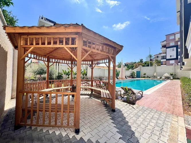 LUXURY FURNISHED 1+1 APARTMENT CLOSE TO ALANYA CITY HOSPITAL IN OBA