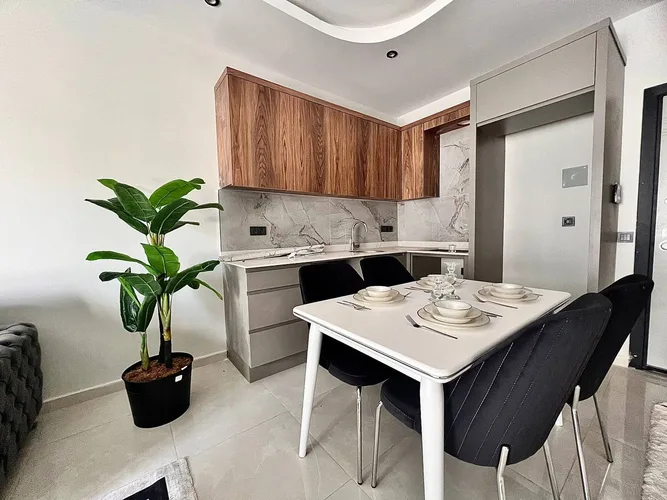 LUXURY FURNISHED 1+1 APARTMENT CLOSE TO ALANYA CITY HOSPITAL IN OBA