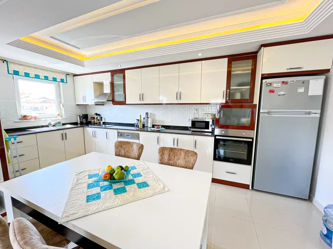 FURNISHED 3+1 DUPLEX APARTMENT FOR SALE IN ALANYA OBA CENTER