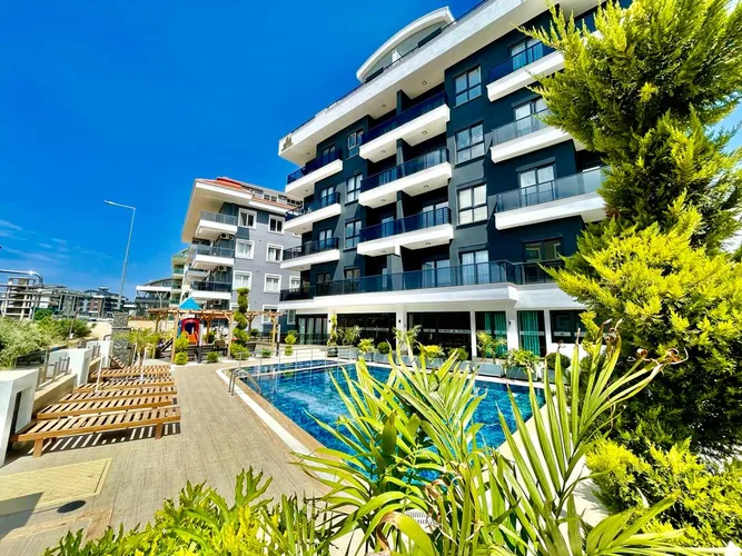 BRAND NEW LUXURY FURNISHED 2+1 GARDEN DUPLEX APARTMENT IN ALANYA OBA
