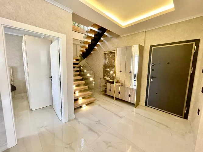 BRAND NEW LUXURY FURNISHED 2+1 GARDEN DUPLEX APARTMENT IN ALANYA OBA